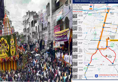 లాల్ దర్వాజా బోనాలవేళ.. హైదరాబాద్‌లో ట్రాఫిక్ ఆంక్షలు..! 