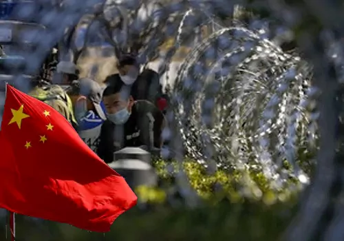 Locked down in China