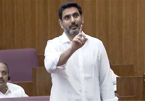 Minister Nara Lokesh