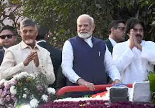 Prime Minister reached Visakhapatnam