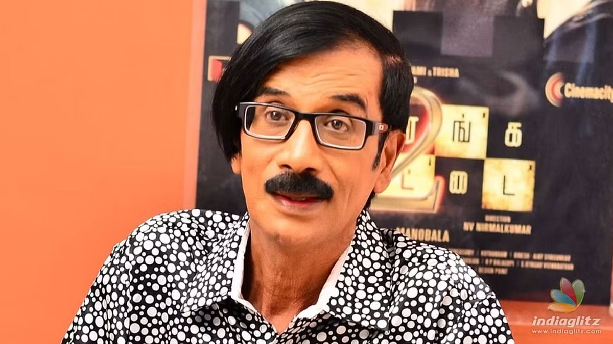 Comedian Manobala passed away