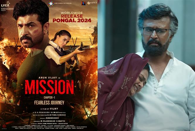 Lyca Postpones Lal Salaam, brings Arun Vijay Mission Chapter1 for Sankranti