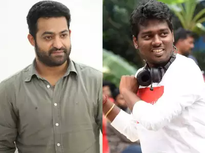 NTR hints collaboration with Atlee for a love story?
