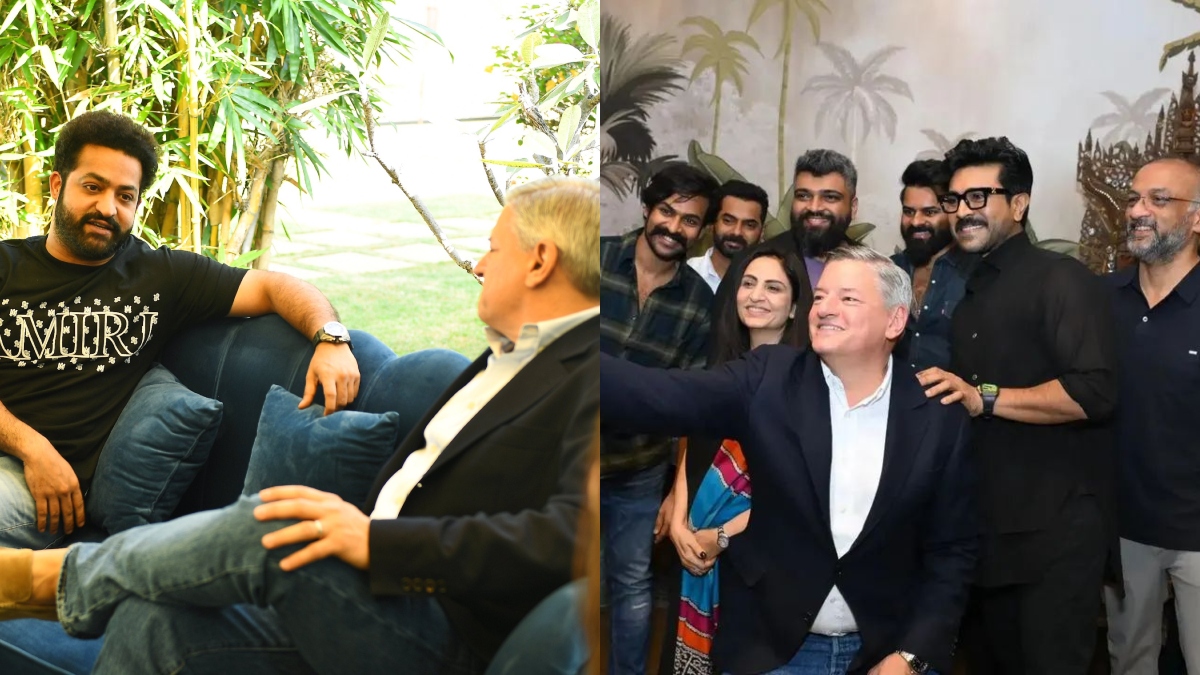 After Chiranjeevi, NTR met Netflix CEO Ted Sarandos