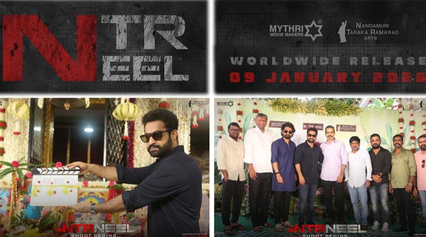 NTRNeel begins: Release Date Announced