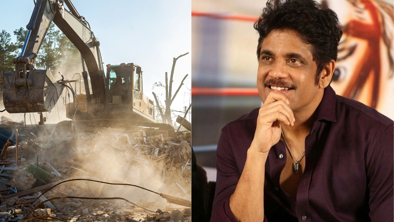 Nagarjuna response on Unlawful Demolition of N Convention?