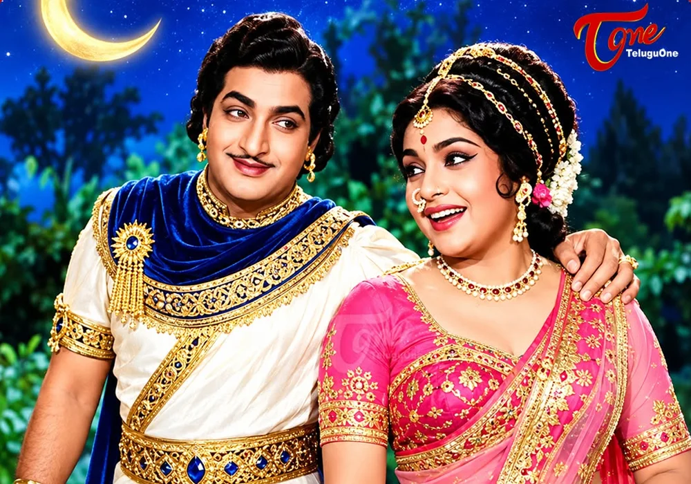 నెలవంక తొంగి చూసింది: ఘంటసాల గానం.. సినారె సాహిత్యం.. ఇలాంటి పాట మళ్ళీ రాదేమో.!