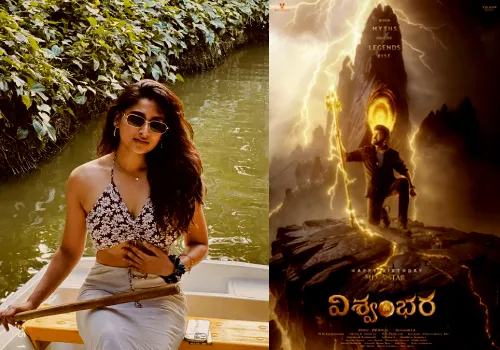 Nishvika Naidu to appear besides Chiru in Vishwambhara