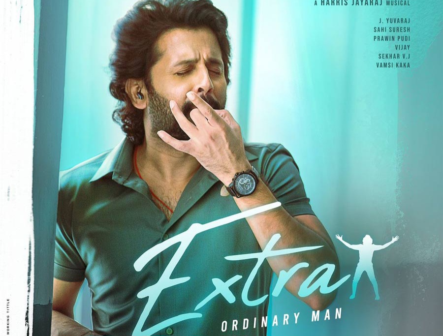 Nithiin looks stylish in Extra Vinayaka Chavithi poster?