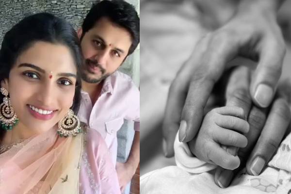 Hero Nithiin and Shalini blessed with Baby Boy?