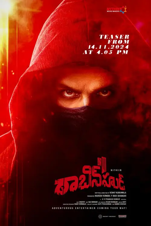 Nithiin Robinhood teaser will release on this date