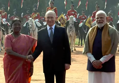 Presidential dinner for Putin