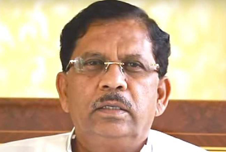 karnataka home minister parameshwar Rao