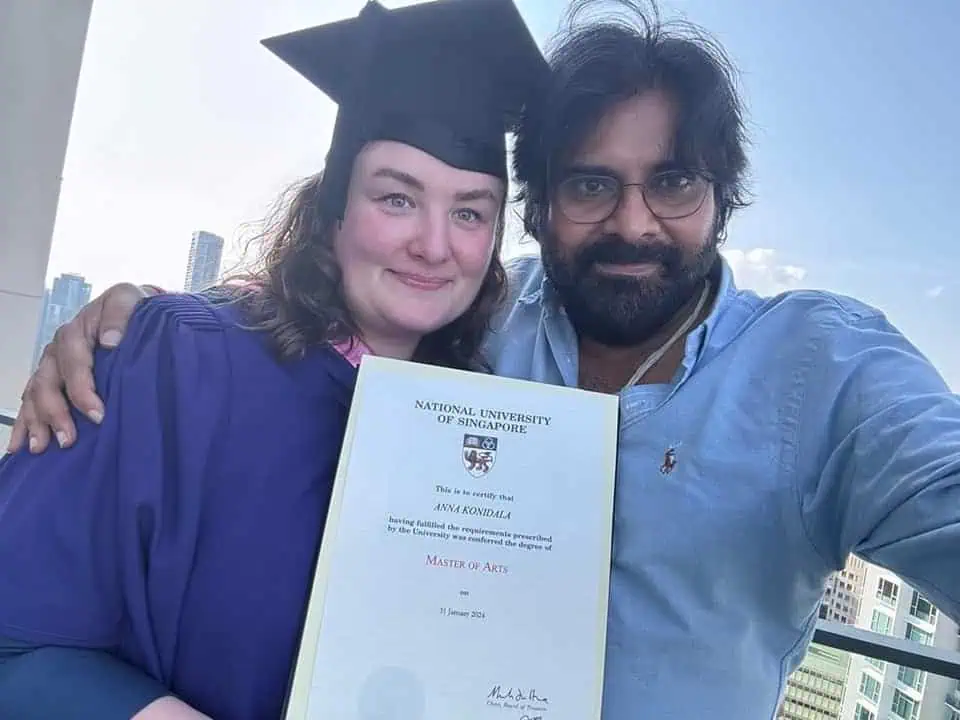 Master Degree for AP Deputy CM Wife