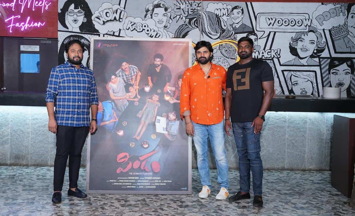 Sree Vishnu unveils the first look poster of horror film Pindam