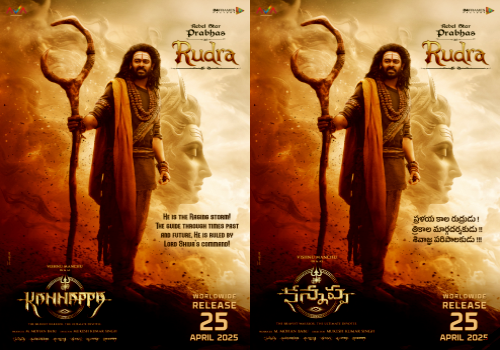 Prabhas looks macho as Rudra from Kannappa