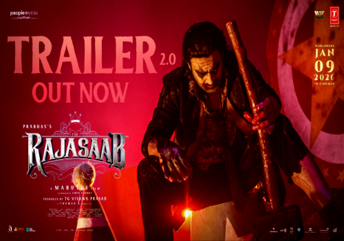 The Raja Saab Trailer Prabhas welcomes into new age horror world