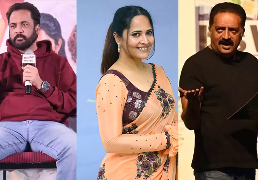 Prakash raj supports to anasuya bharadwaj