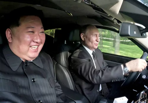 Putin gifted to Kim uses South Korean parts