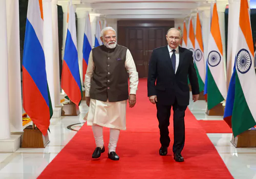 What is Putins opinion on India