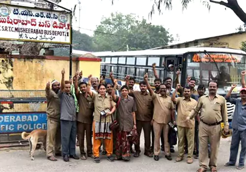 తెలంగాణ ఆర్టీసీ ఉద్యోగులకు గుడ్ న్యూస్