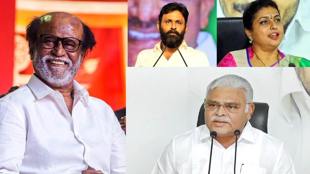 YSRCP leaders continuous attack on Rajinikanth?