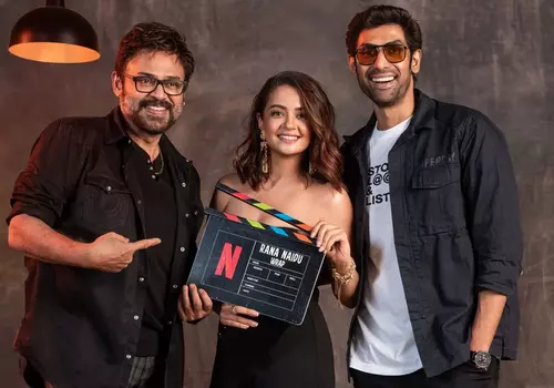 Venkatesh & Rana starrer Netflix Webseries Shoot wrapped up
