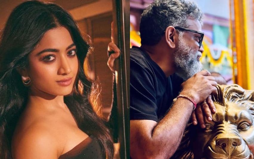 Rashmika shares a Pushpa 2 shoot update along with Sukumar pic?