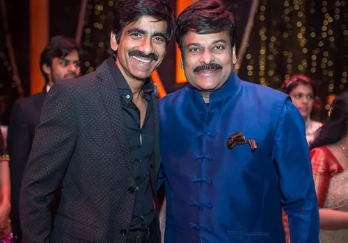 Raviteja landed on the Chiru 154 Sets?