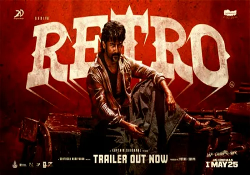 Retro trailer gives mixed vibes to Suriya Fans