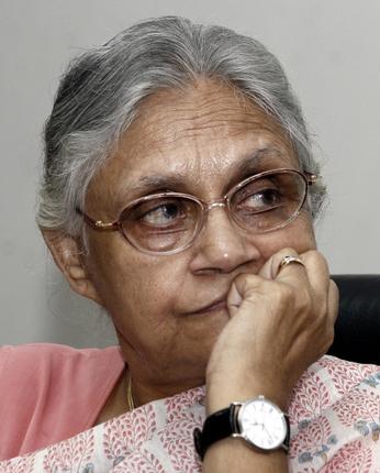 Delhi ex-CM Sheila Dixit