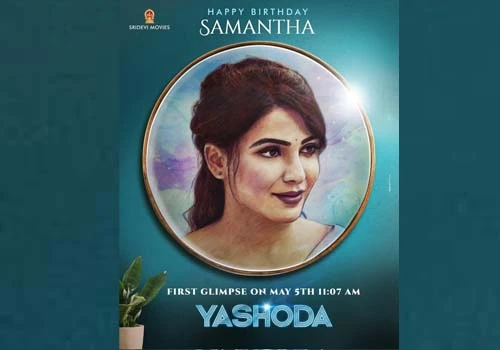 Samantha Birthday Surprise from Yashoda team