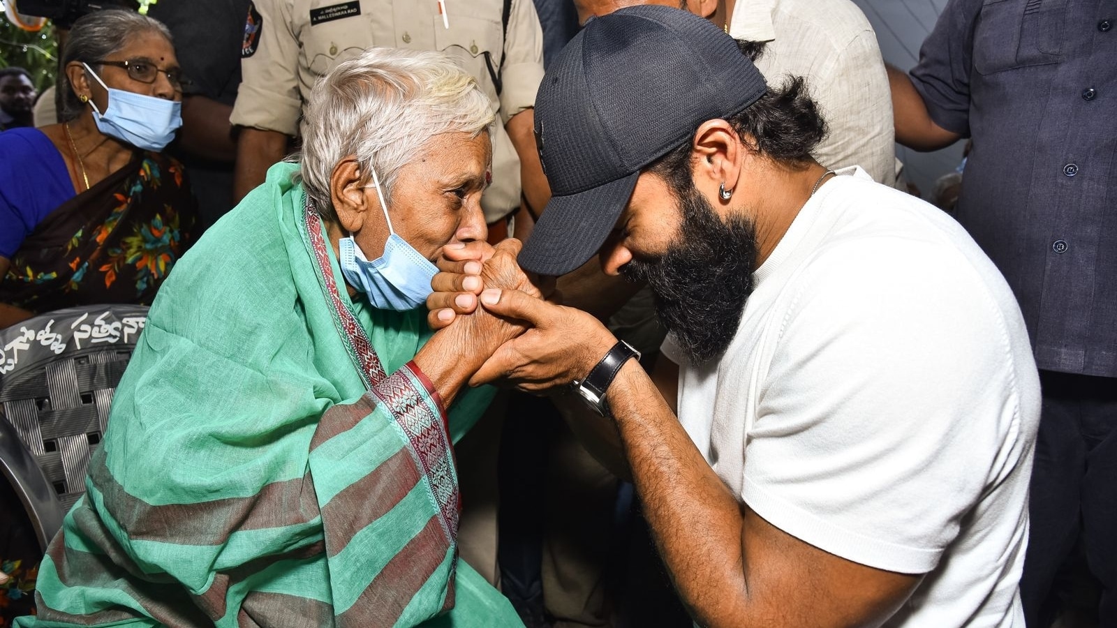 Sai Dharam Tej generous donation to Amma Orphanage?