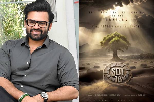 Sai Dharam Tej SDT18 first schedule wrapped up?