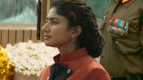 Sai Pallavi As Indhu Rebecca Varghese From Sivakarthikeyan Amaran