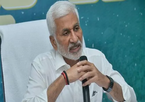 Former MP Vijayasai Reddy