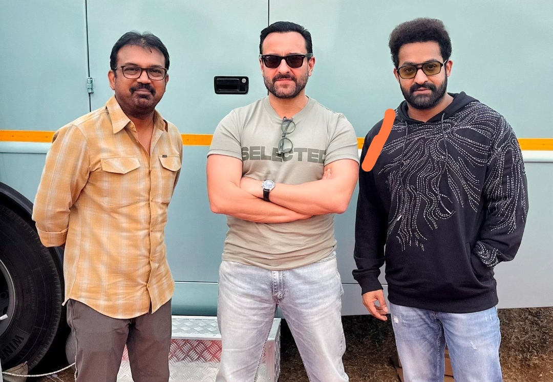 Villain Saif Ali Khan joins the sets of NTR30