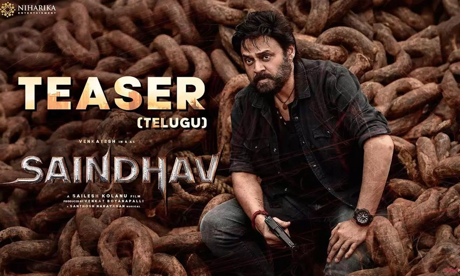 Venkatesh Massive avatar as SaiKo in Saindhav Teaser?