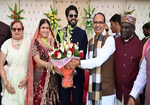 MLA Son Wedding Reception