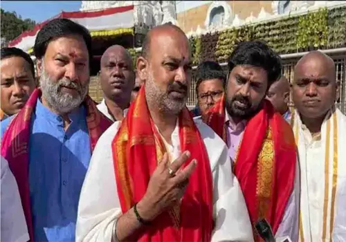 Union Minister Bandi Sanjay