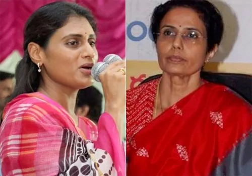 why Sharmila not reacted on Bhuvaneswari episode