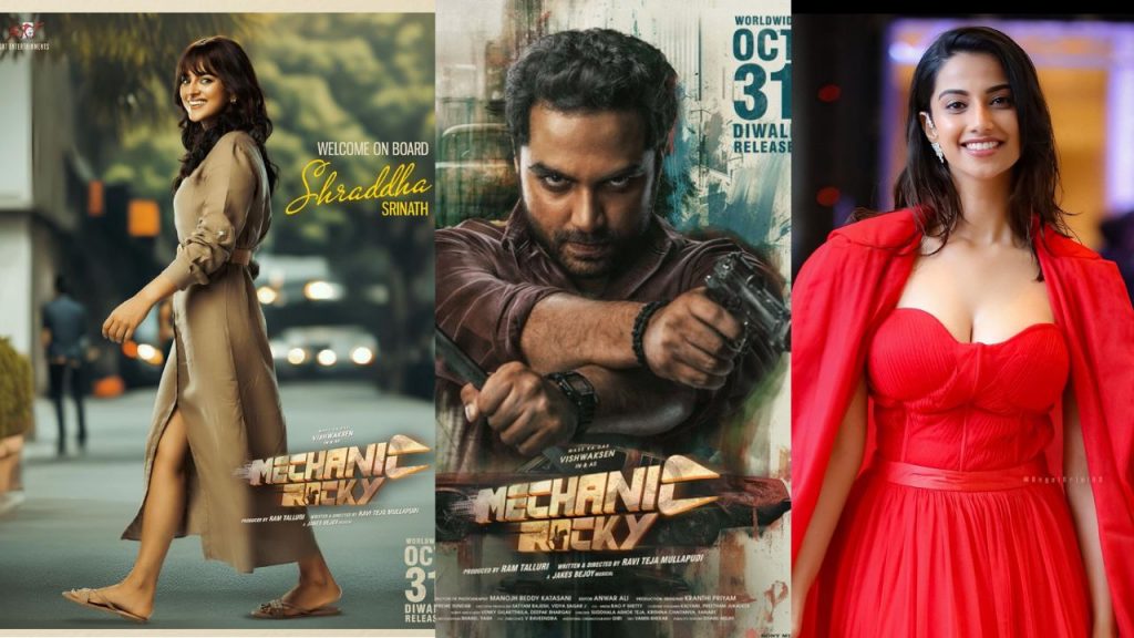 Mechanic Rocky: Shraddha Srinath is part of this Triangular love story