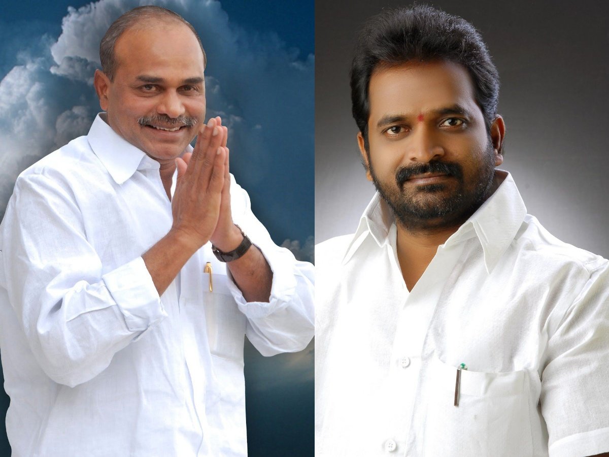 trs leaders target ysr and jagan on krishna water dispute