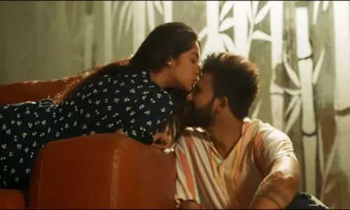 Yash Master full on romance in Srungara song