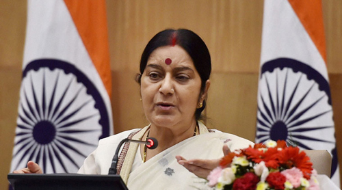 sushma swaraj