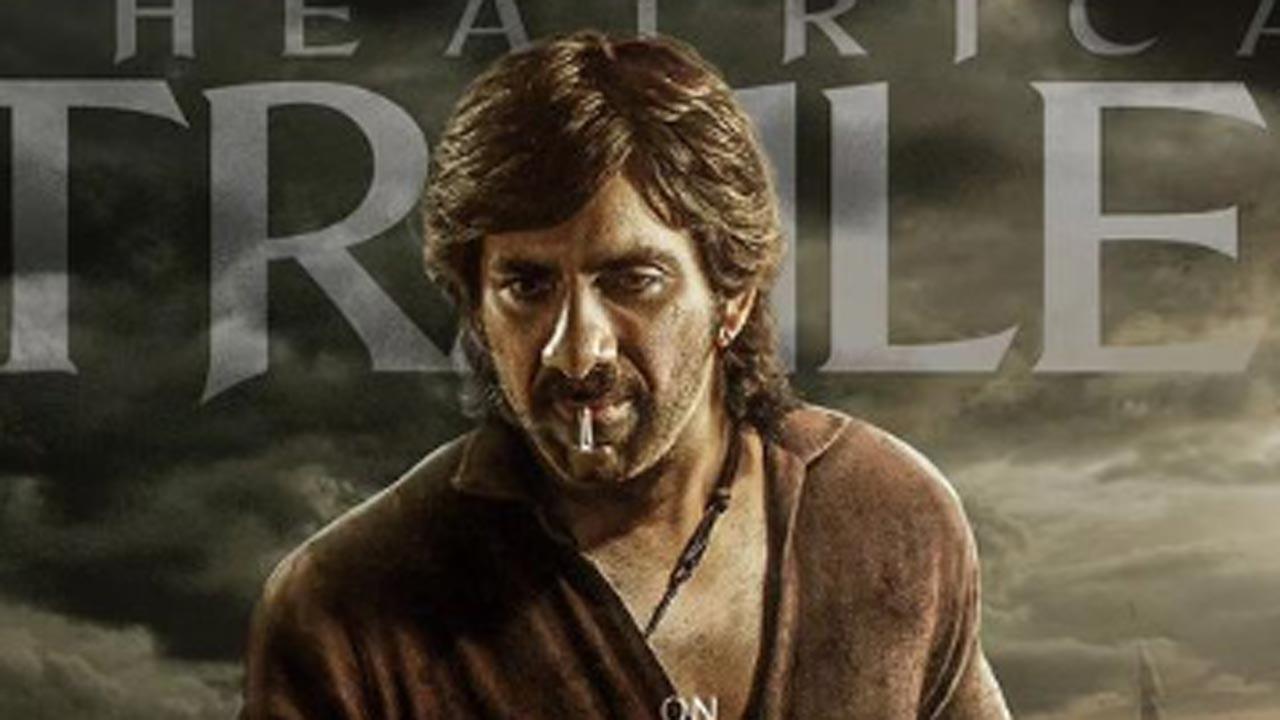 Tiger Nageswara Rao trailer presents massive avatar of Raviteja?