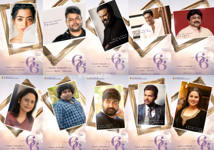 Star Stubbed Cast joined Thalapathy 66