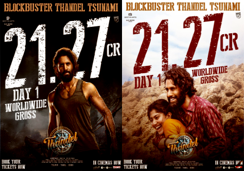 Thandel takes a highest opening for Naga Chaitanya