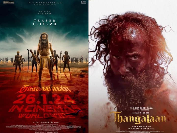 Chiyaan Vikram Thangalaan coming on JAN 26, 2024