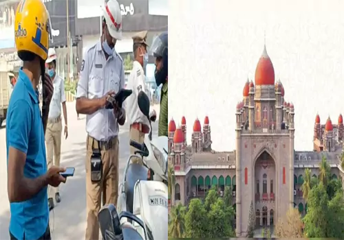 చలాన్ల పేరుతో వాహనాల సీజ్‌పై హైకోర్టు సీరియస్